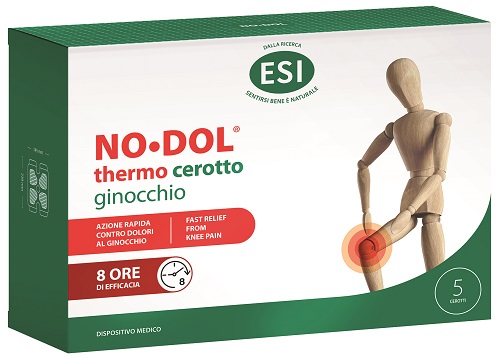 ESI NO DOL THERMO CEROTTO GINOCCHIO 5 PEZZI - Farmastop