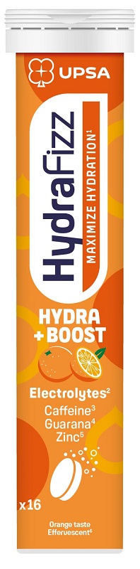 UPSA HYDRAFIZZ BOOST MAXIMIZE HYDRATION 16 COMPRESSE EFFERVESCENTI - Farmastop