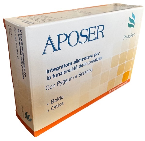 APOSER 30 CAPSULE VEGETALI DA 775 MG - Farmastop