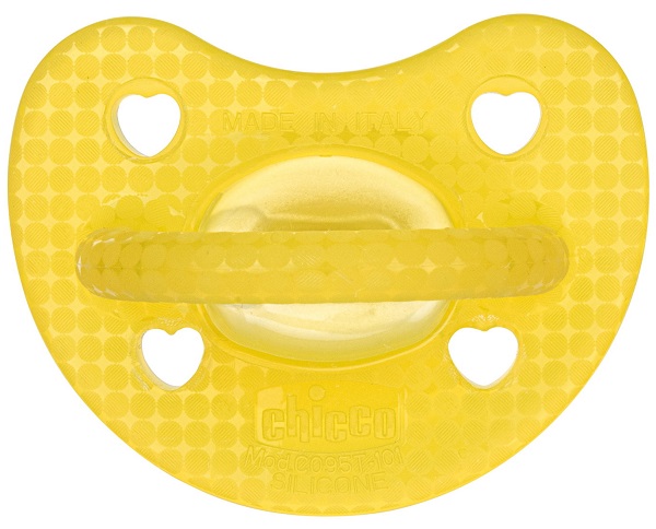 CHICCO GOMMOTTO LUXE FLUO 2-6 GIALLO 1 PEZZO - Farmastop