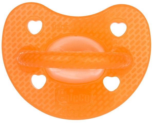 CHICCO GOMMOTTO LUXE FLUO 6-16 ARANCIONE 1 PEZZO - Farmastop