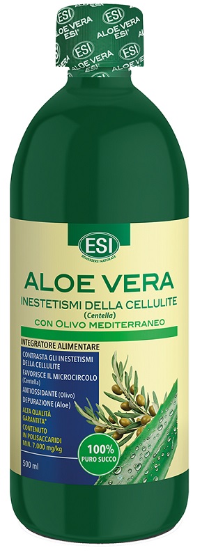 ESI ALOE VERA SUCCO CON OLIVO CELLULITE 500 ML - Farmastop