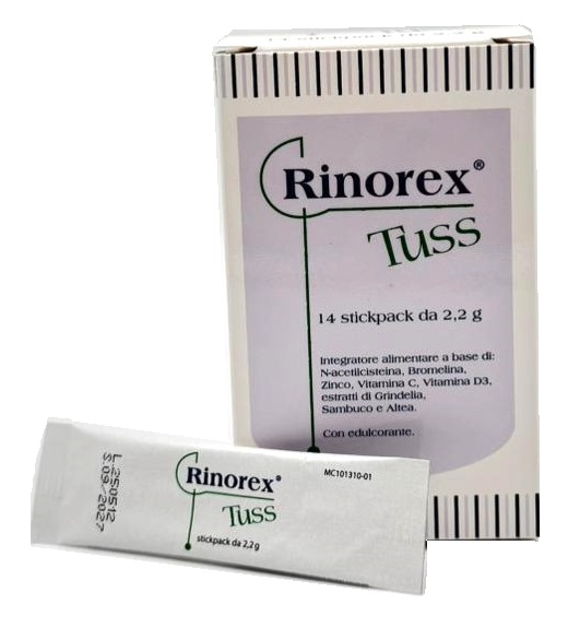 RINOREX TUSS 14 STICKPACK DA 2,2 G - Farmastop
