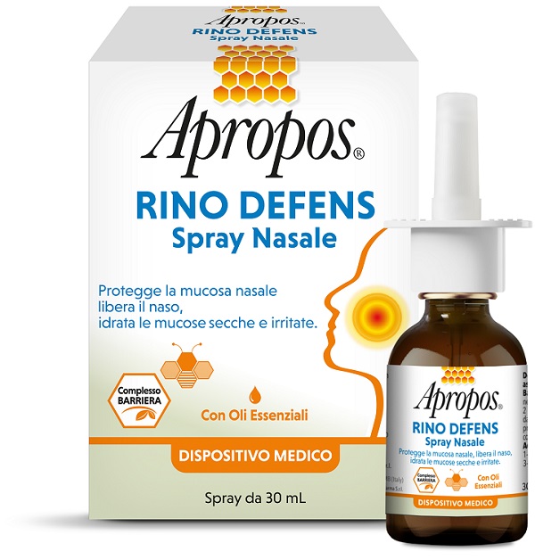 APROPOS RINO DEFENS SPRAY NASALE 30 ML - Farmastop