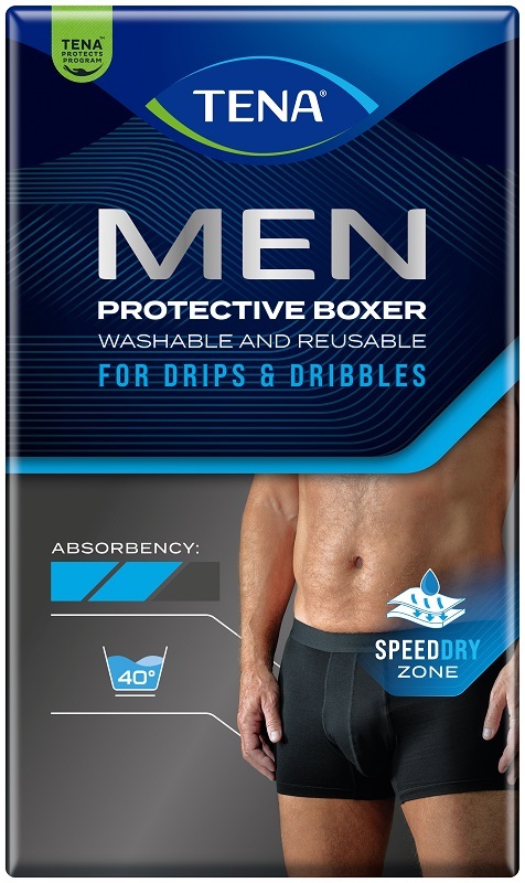 TENA MEN PROTECTIVE BOXER ASSORBENTE LAVABILE LARGE 1 PEZZO - Farmastop