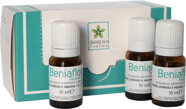 BENIAFLOR FLACONCINI 10 FLACONI DA 10 ML - Farmastop