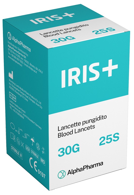 LANCETTE PUNGIDITO IRIX 30 GAUGE 25 PEZZI - Farmastop