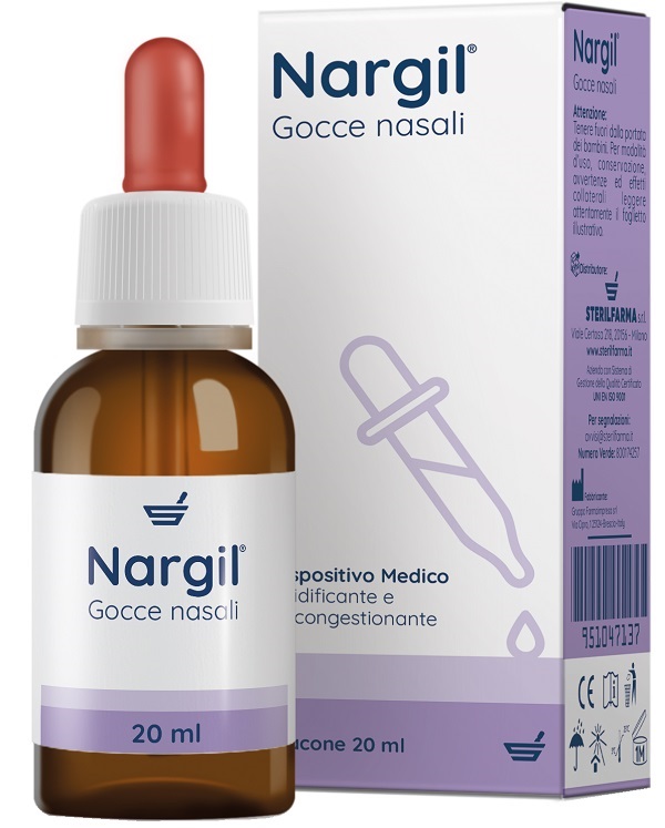 GOCCE NASALI NARGIL 20 ML - Farmastop