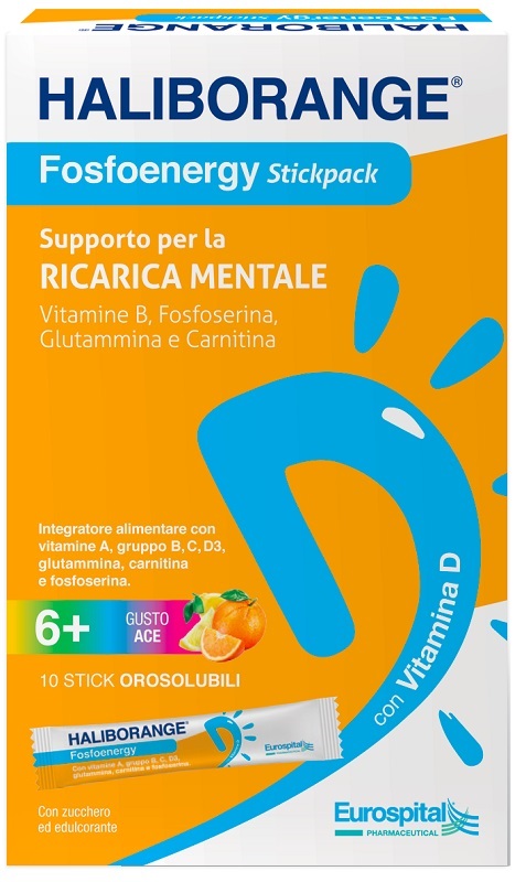 HALIBORANGE FOSFOENERGY 10 STICK OROSOLUBILI 15,2 G - Farmastop