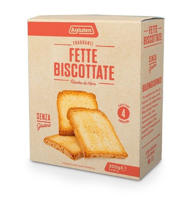 AGLUTEN FETTE BISCOTTATE 200 G - Farmastop