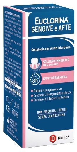 EUCLORINA GENGIVE E AFTE COLLUTORIO 200 ML - Farmastop