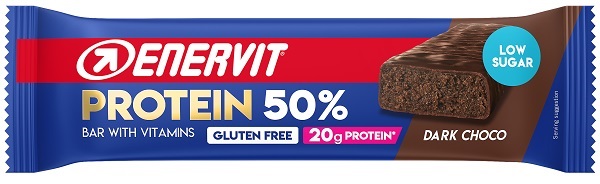 ENERVIT SPORT PROTEIN BAR 50% DARK 40 G - Farmastop