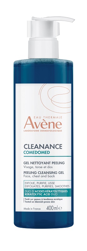 AVENE CLEANANCE COMED GEL DETERGENTE PEELING 400 ML - Farmastop