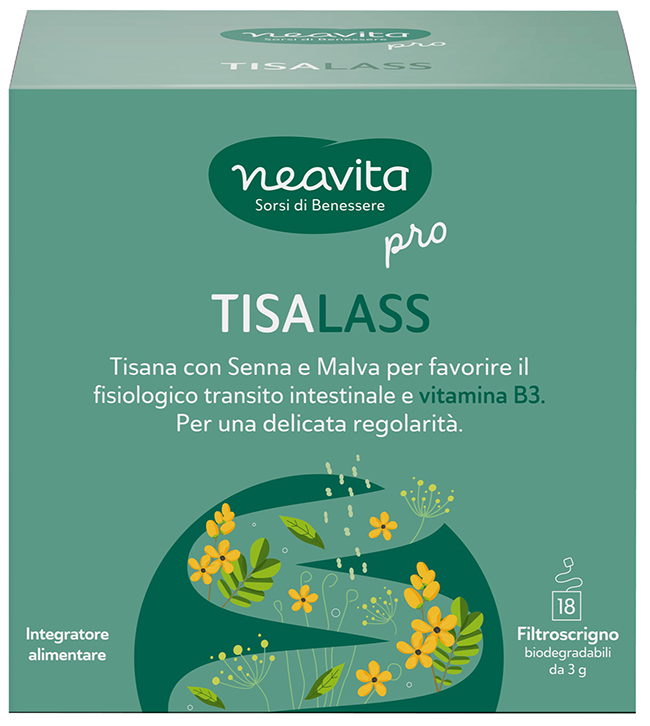NEAVITA FILTROSCRIGNO TISALASS SENNA MALVA VITAMINA B3 5 FILTRI - Farmastop