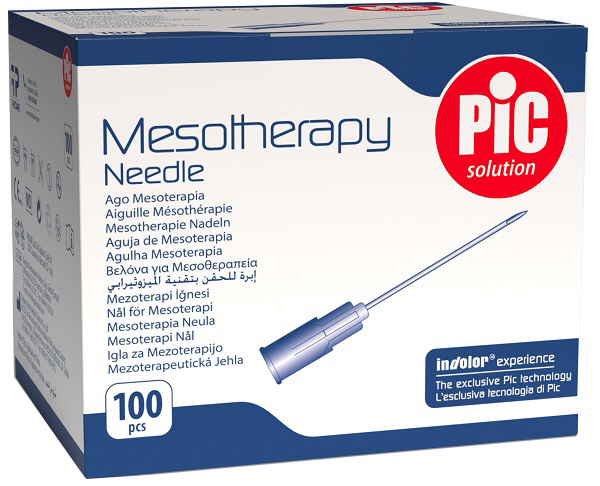 AGO PIC MESOTERAPIA STERILE MONOUSO APIROGENO ATOSSICO CONO LUER LOCK GAUGE 27 4 MM 1 PEZZO - Farmastop