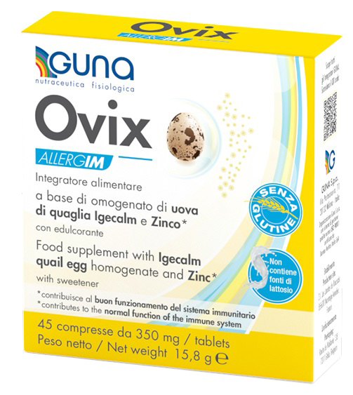 OVIX ALLERGIM 45 COMPRESSE DA 350 MG - Farmastop