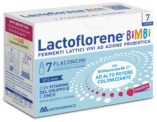 LACTOFLORENE BIMBI 7 FLACONCINI 10 ML - Farmastop