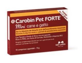 CAROBIN PET FORTE MINI 15 COMPRESSE - Farmastop