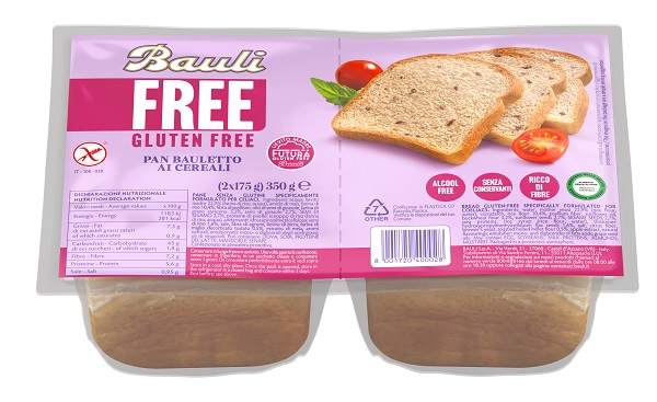 BAULI FREE PAN BAULETTO CEREALI 350 G - Farmastop