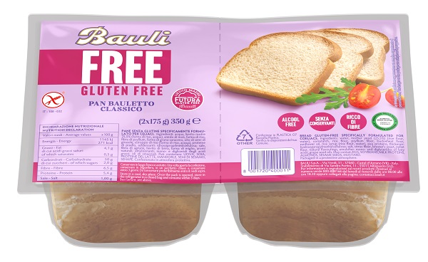 BAULI FREE PAN BAULETTO CLASSICO 350 G - Farmastop