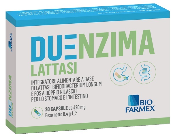DUENZIMA LATTASI 20 CAPSULE DA 421 MG - Farmastop