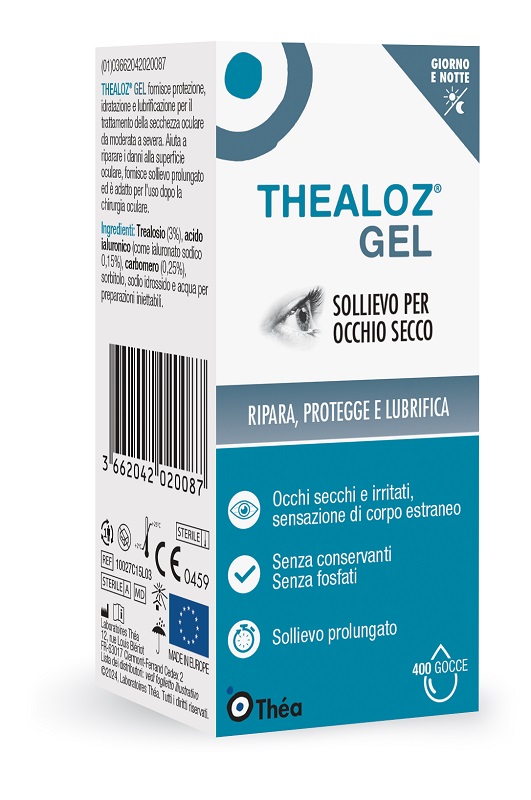 THEALOZ GEL GOCCE OCULARI 15 G - Farmastop