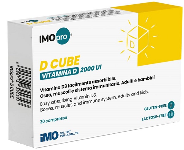 IMOPRO D CUBE 30 COMPRESSE 600 MG - Farmastop