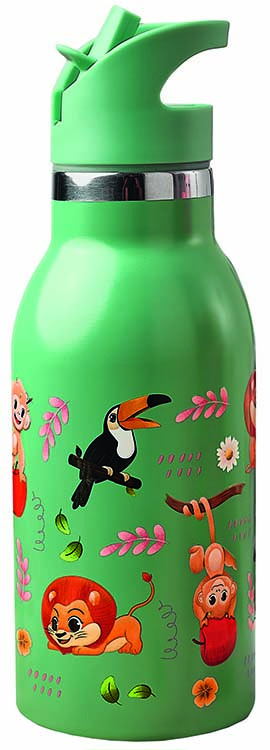 NEAVITA BOTTIGLIA THERMOS KIDS VERDE 400 ML - Farmastop
