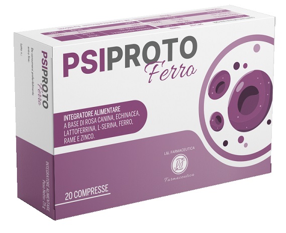 PSIPROTO FERRO 20 COMPRESSE - Farmastop