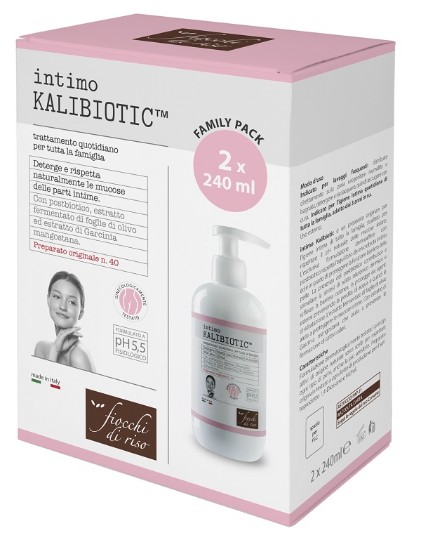 FIOCCHI DI RISO BIPACCO INTIMO KALIBIOTIC 2 FLACONI DA 240 ML - Farmastop