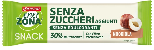 ENERZONA SNACK NOCCIOLE RICOPERTA DI CACAO CON LATTE 33 G - Farmastop