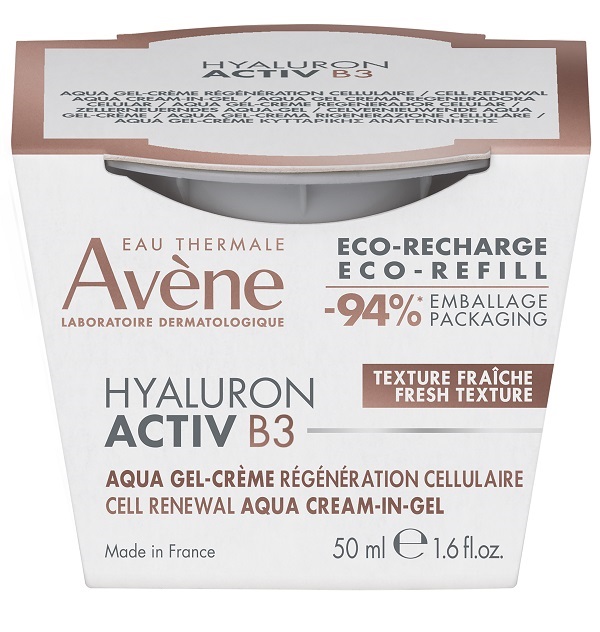 AVENE HYALURON ACTIV B3 AQUA GEL CREMA RIGENERAZIONE CELLULARE 50 ML - Farmastop