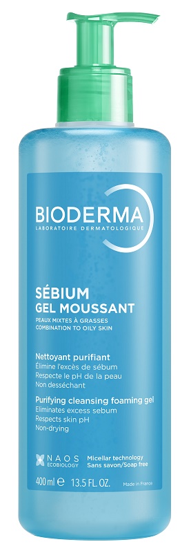 SEBIUM GEL MOUSSANT 400 ML - Farmastop