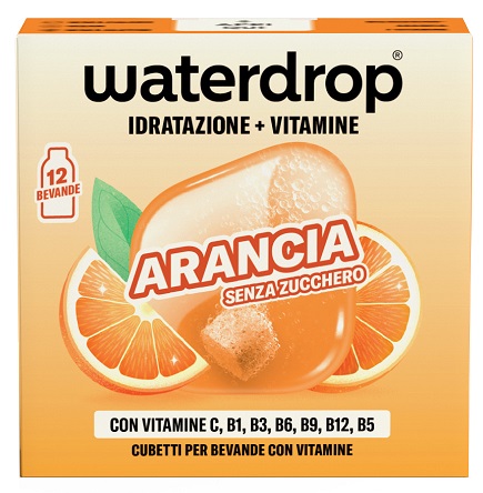 WATERDROP MICRODRINK ARANCIA 12 CUBETTI - Farmastop