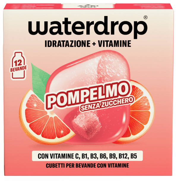 WATERDROP MICRODRINK POMPELMO 12 CUBETTI - Farmastop