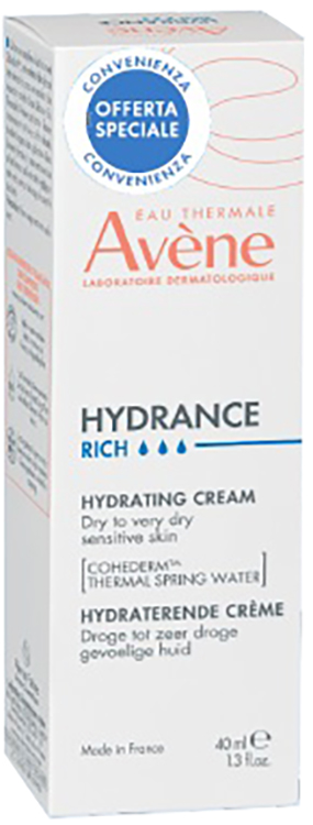 AVENE HYDRANCE CREMA RICCA 40 ML PREZZO SPECIALE 2026 - Farmastop