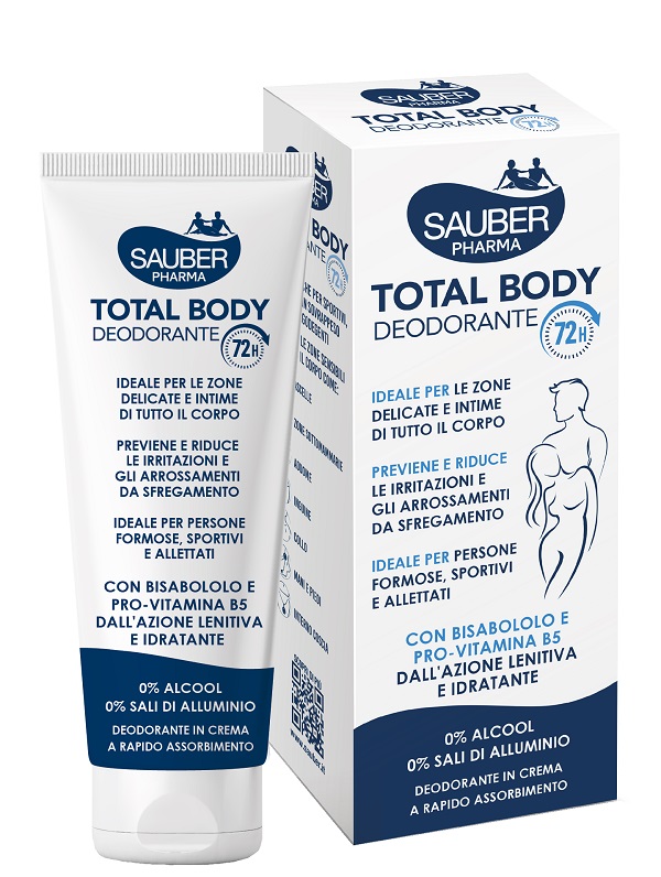 SAUBER DEO TOTAL BODY CREMA 75 ML - Farmastop