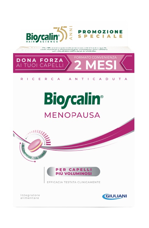 BIOSCALIN MENOPAUSA 60 COMPRESSE PROMO - Farmastop