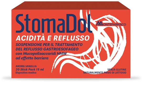 STOMADOL ACIDITA' REFLUSSO 20 STICK PACK DA 15 ML - Farmastop