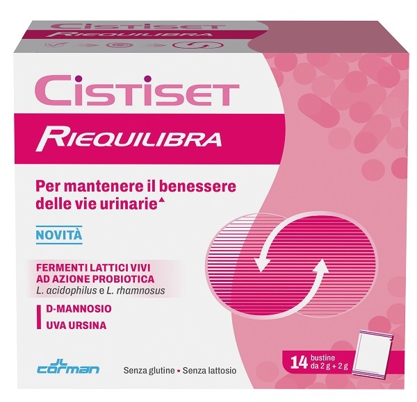CISTISET RIEQUILIBRA 14 BUSTINE SENZA GLUTINE SENZA LATTOSIO - Farmastop