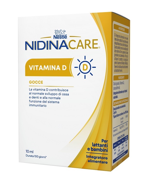 NIDINACARE VITAMINA D 10 ML - Farmastop