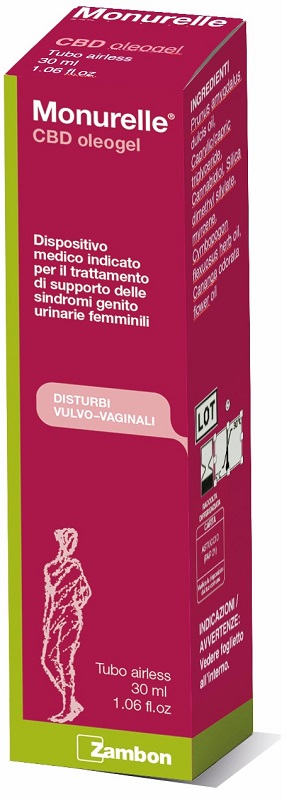 MONURELLE CBD OLEOGEL 30 ML - Farmastop