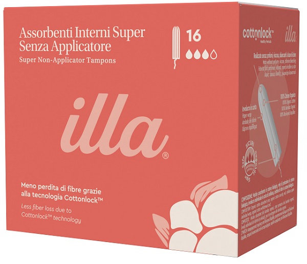 ILLA ASSORBENTI INTERNI SUPER 16 PEZZI - Farmastop