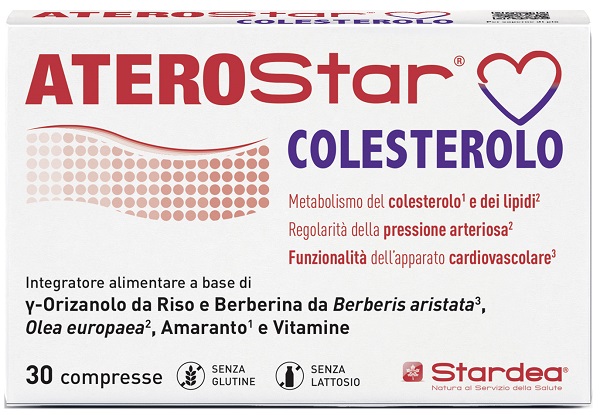 ATEROSTAR COLESTEROLO 30 COMPRESSE - Farmastop