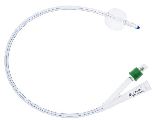CATETERE FOLEY IN SILICONE 2 VIE DIAMETRO CH 20 PUNTA NELATON CON PALLONCINO 10 ML 1 PEZZO - Farmastop