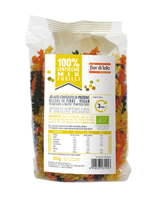 FUSILLI DI LENTICCHIE MIX BIO - Farmastop