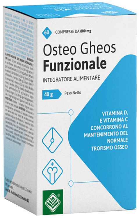 OSTEO GHEOS FUNZIONALE 60 COMPRESSE - Farmastop