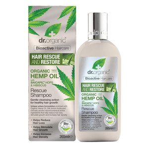 DR ORGANIC HEMP OIL OLIO DI CANAPA RESCUE SHAMPOO RIPARATORE 265 ML - Farmastop