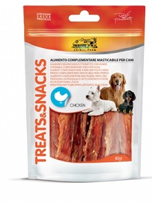 SOFT CHICKEN STRIPS 80 G - Farmastop