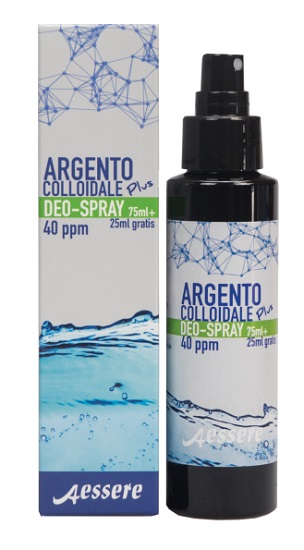 ARGENTO COLLOIDALE PLUS DEODORANTE SPRAY 75 ML + 25 ML - Farmastop